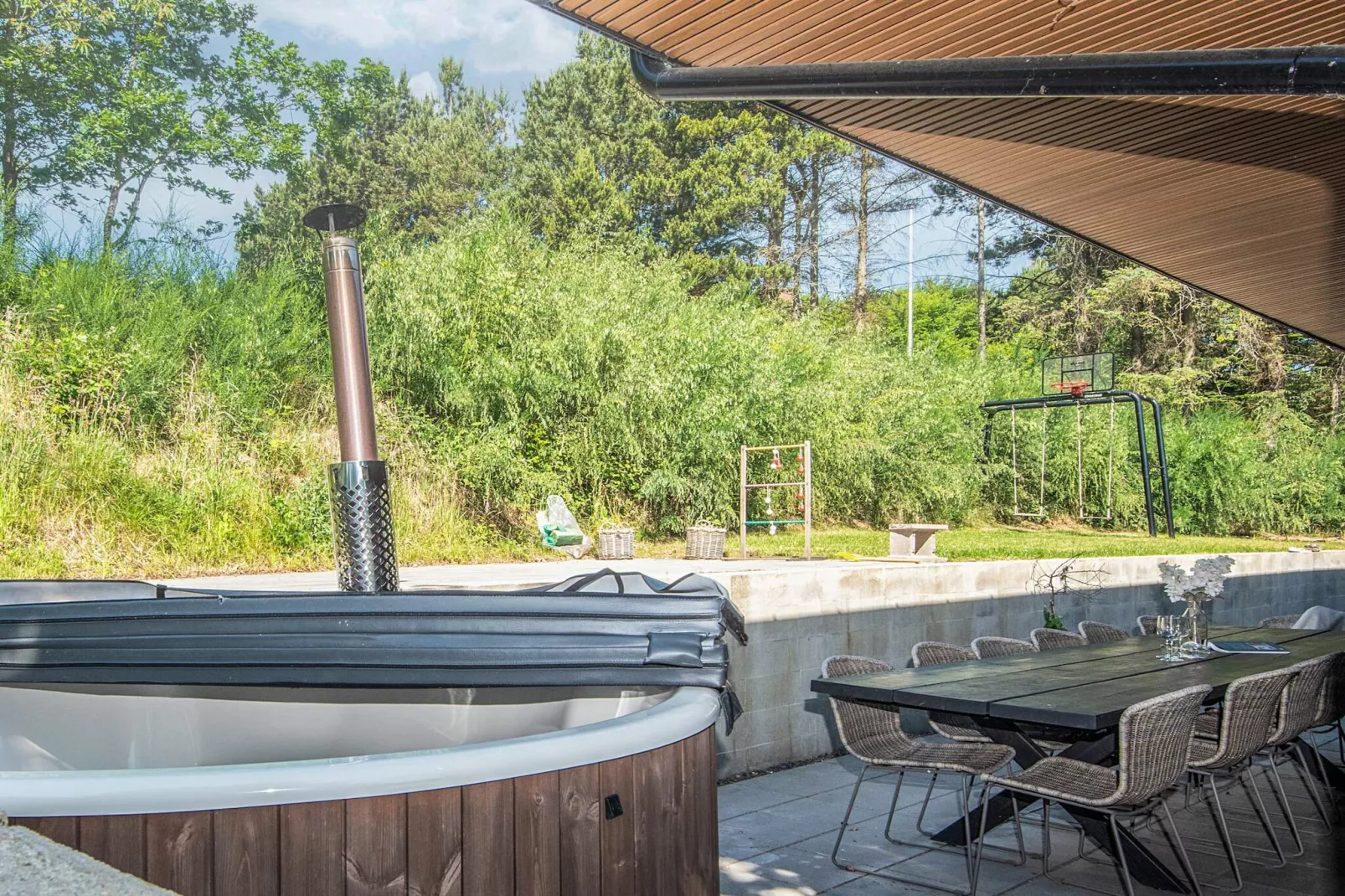 5 Sterne Ferienhaus in Ebeltoft-By Traum-Aussicht