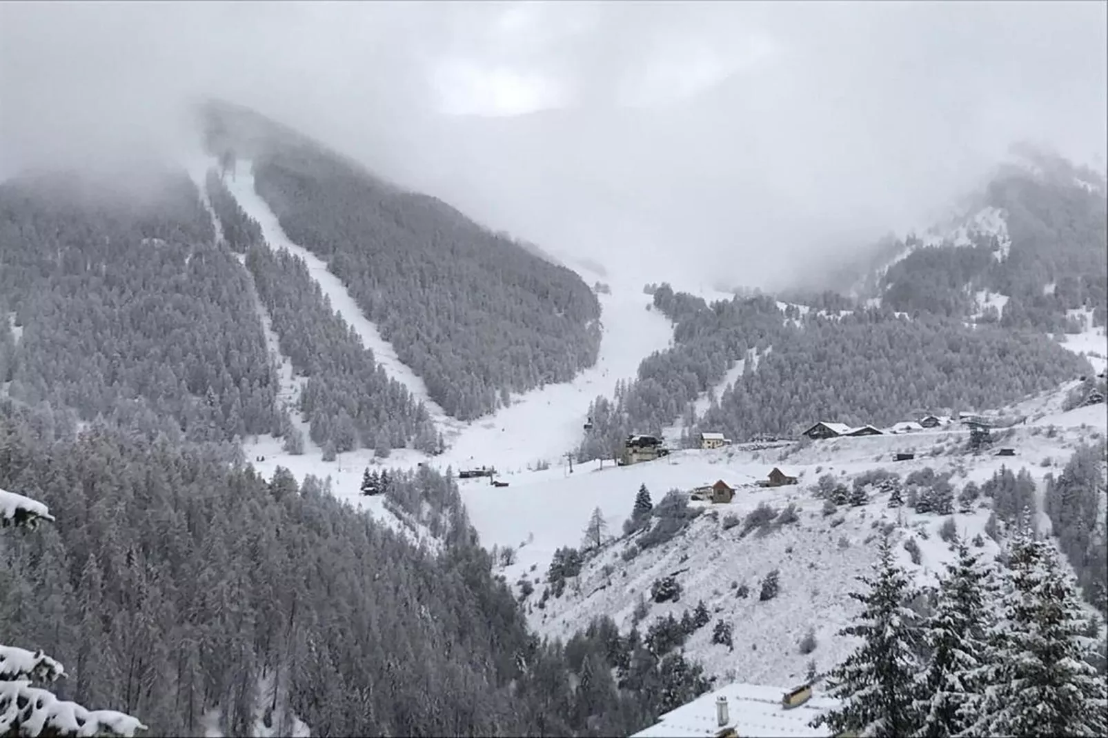 Le Mont d'Auron 3-Gebiet Winter 20 km