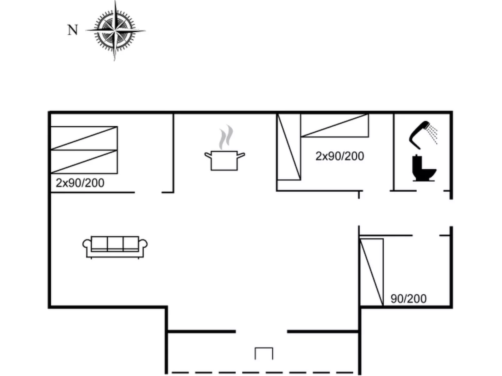 "Eliza" - 600m from the sea-Inside