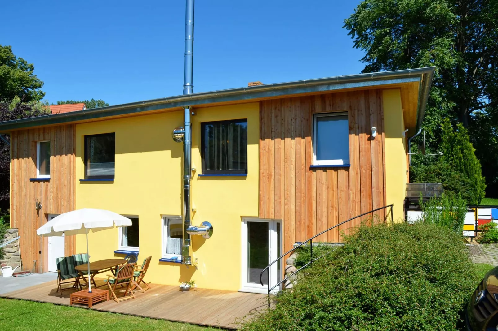 Inselhaus Paul auf der Insel Poel-Exterior in summer