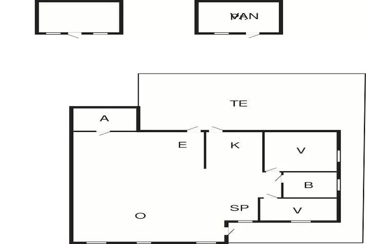 5 Personen Ferienhaus in Vesløs-By Traum-Grundriss