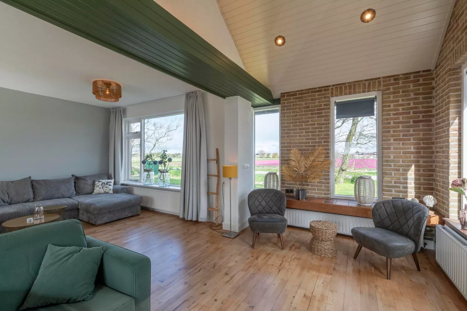 Villa Zuidwester-Wohnzimmer