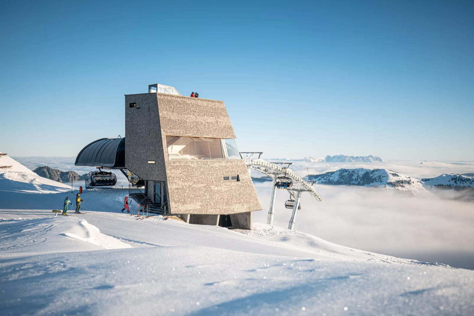 Bauernhaus Untermoos-Zones hiver à 5 km