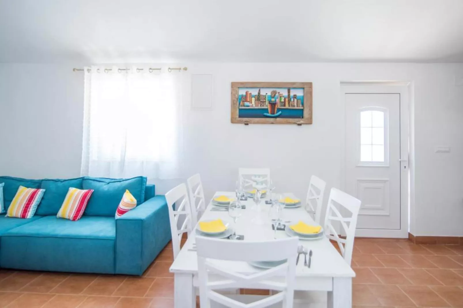 Holiday Home My Summer House - Two-Bedroom Holiday Home with Private Pool and Terrace - (ST)-Dining room
