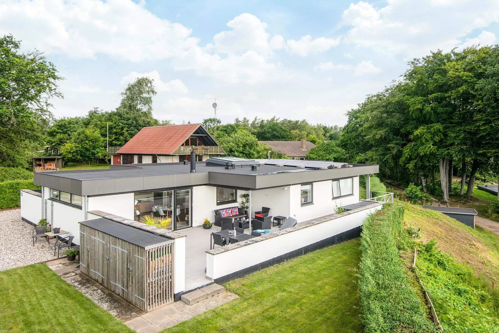 5 Sterne Ferienhaus in Børkop-Aussicht