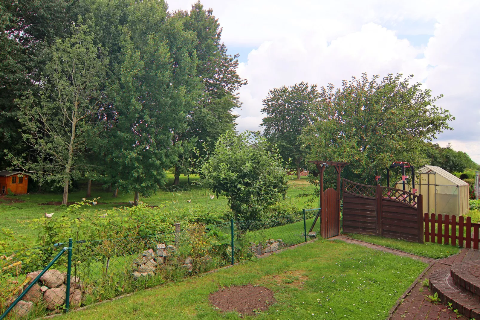 Ferienwohnung Kranichring-Außenbereich Sommer