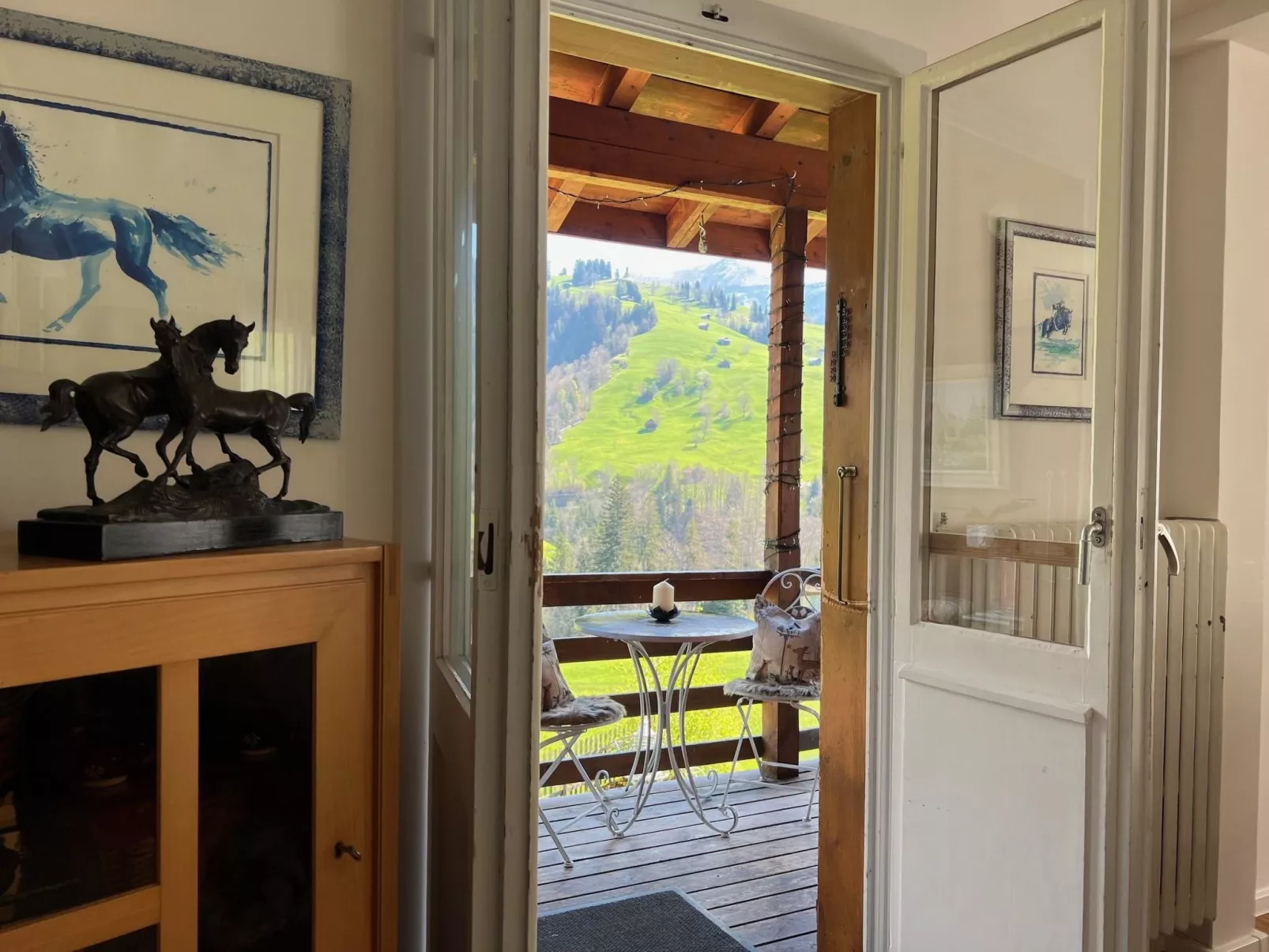 Serviced Apartment Chalet Bärgblüml i Ha-Inside