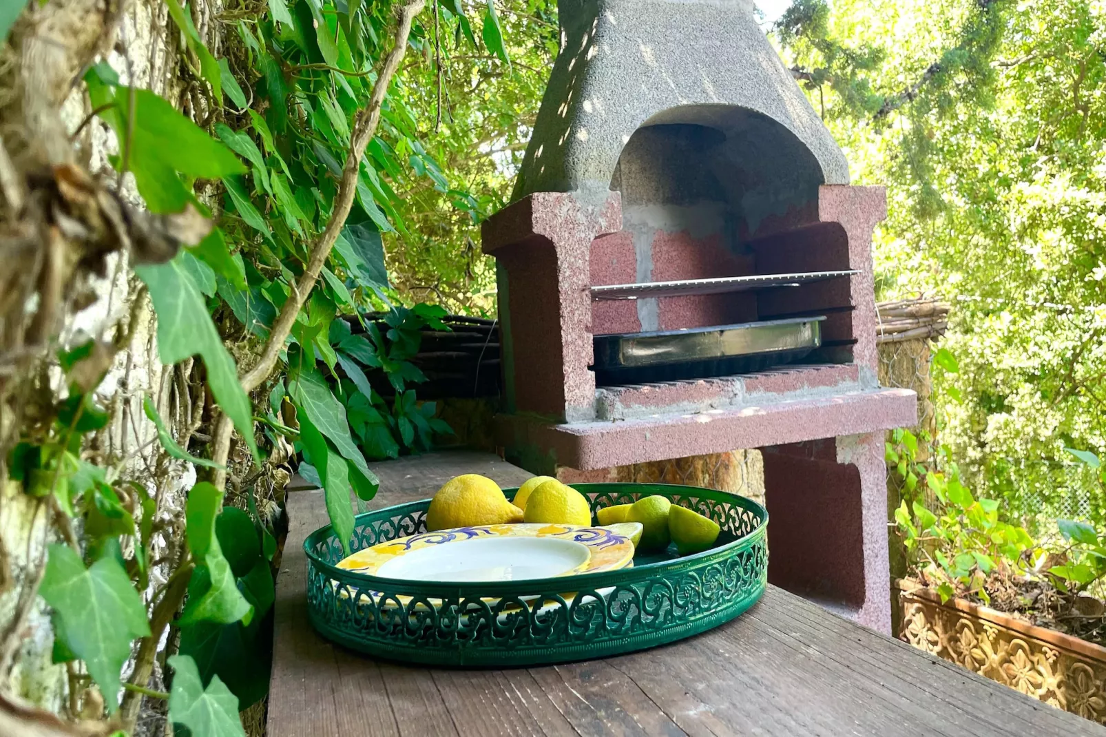 Villa Castelbuono-Garten Sommer