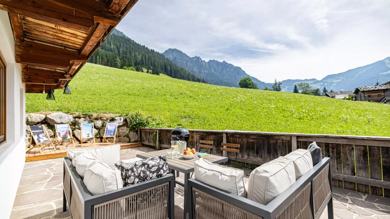 Tirola Chalet Alpbach-Terrasse / balcon