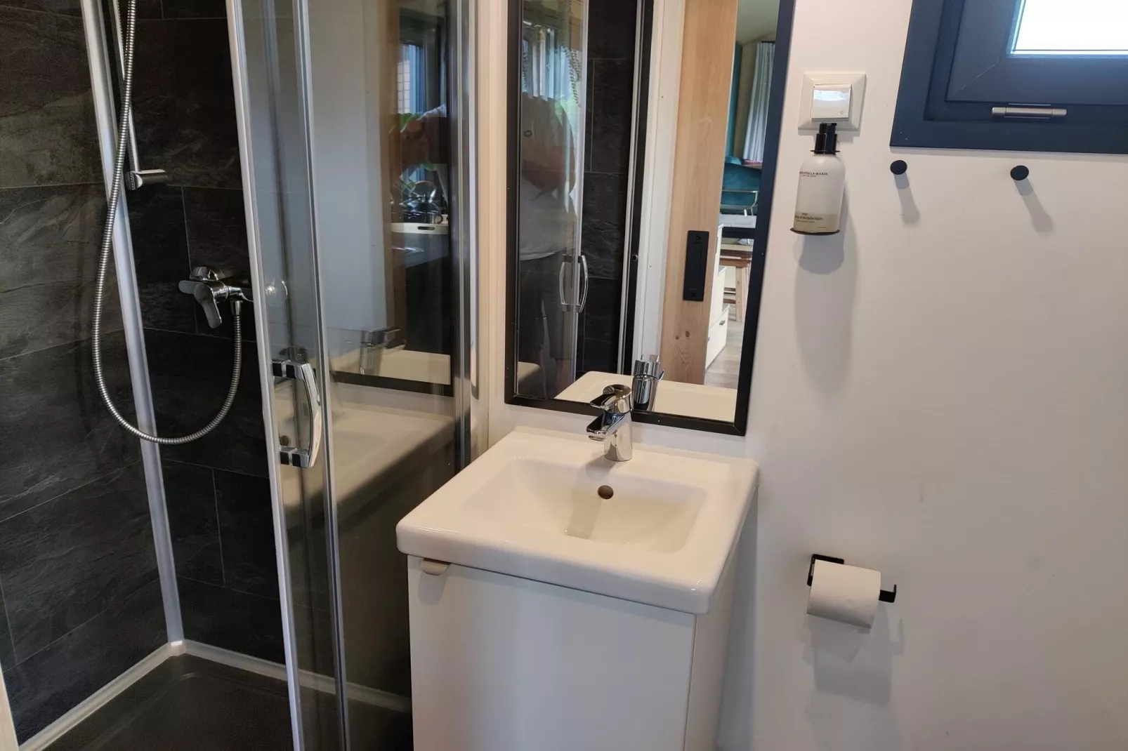 Tiny house voor 2  2 personen-Salle de bain