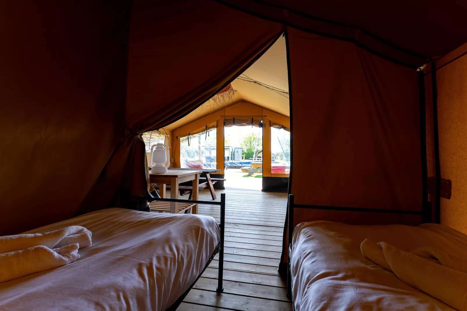 Safari tent Heeg 4 persons-Bedroom