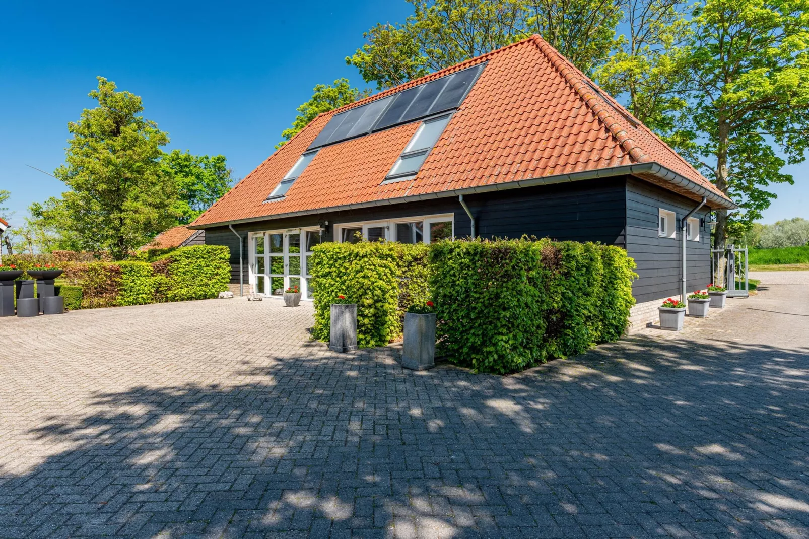 Hoeve Hofwijk Studio Avondrood-Exterior in summer