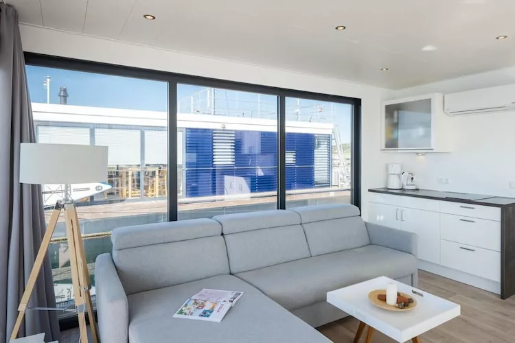 Hausboot Fjordblick / 5 Personen-Living room