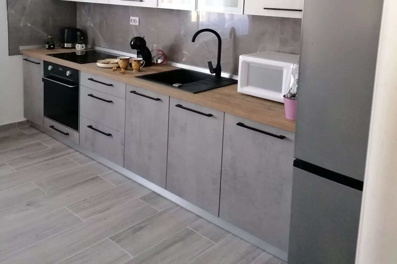 Apartment Ivica - Three Bedroom Apartment with Terrace-Kitchen