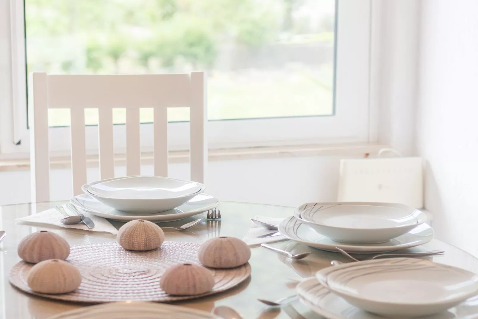 Holiday Home Milutinovic - Four Bedroom  Holiday Home with Sea View-Dining room