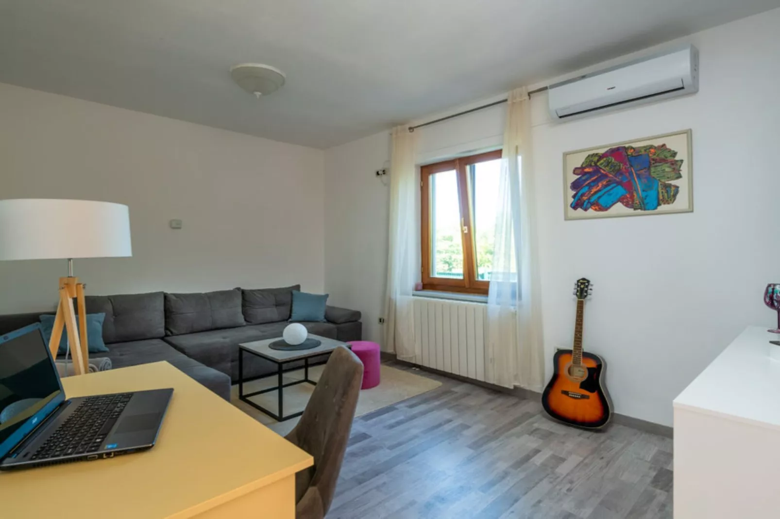 Villa SABINA - Breg Ivanovci - Three Bedroom Villa with Swimming Pool-Wohnzimmer
