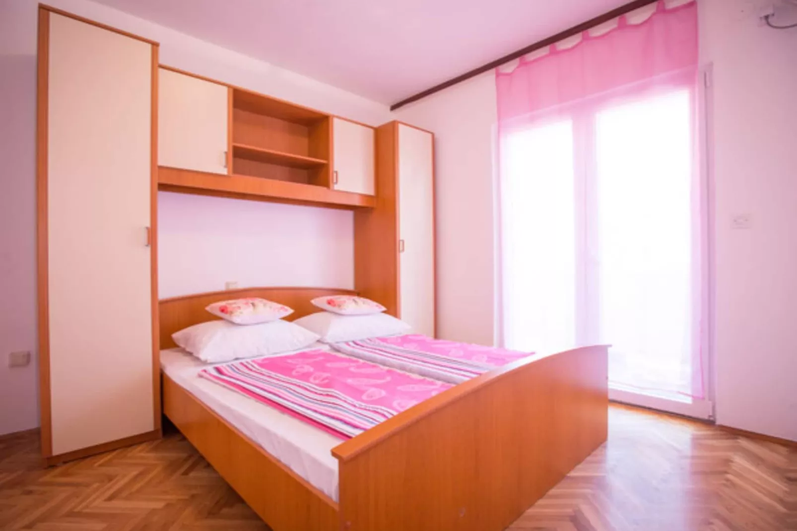 Apartments Zora - Comfort One Bedrom Apartment with Balcony A3-Schlafzimmer