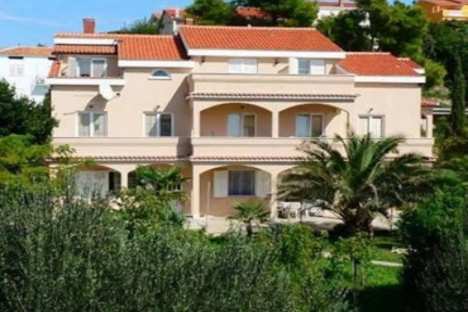 Apartments Danijela & Vlado - Two Bedroom Apartment with Balcony and Garden View