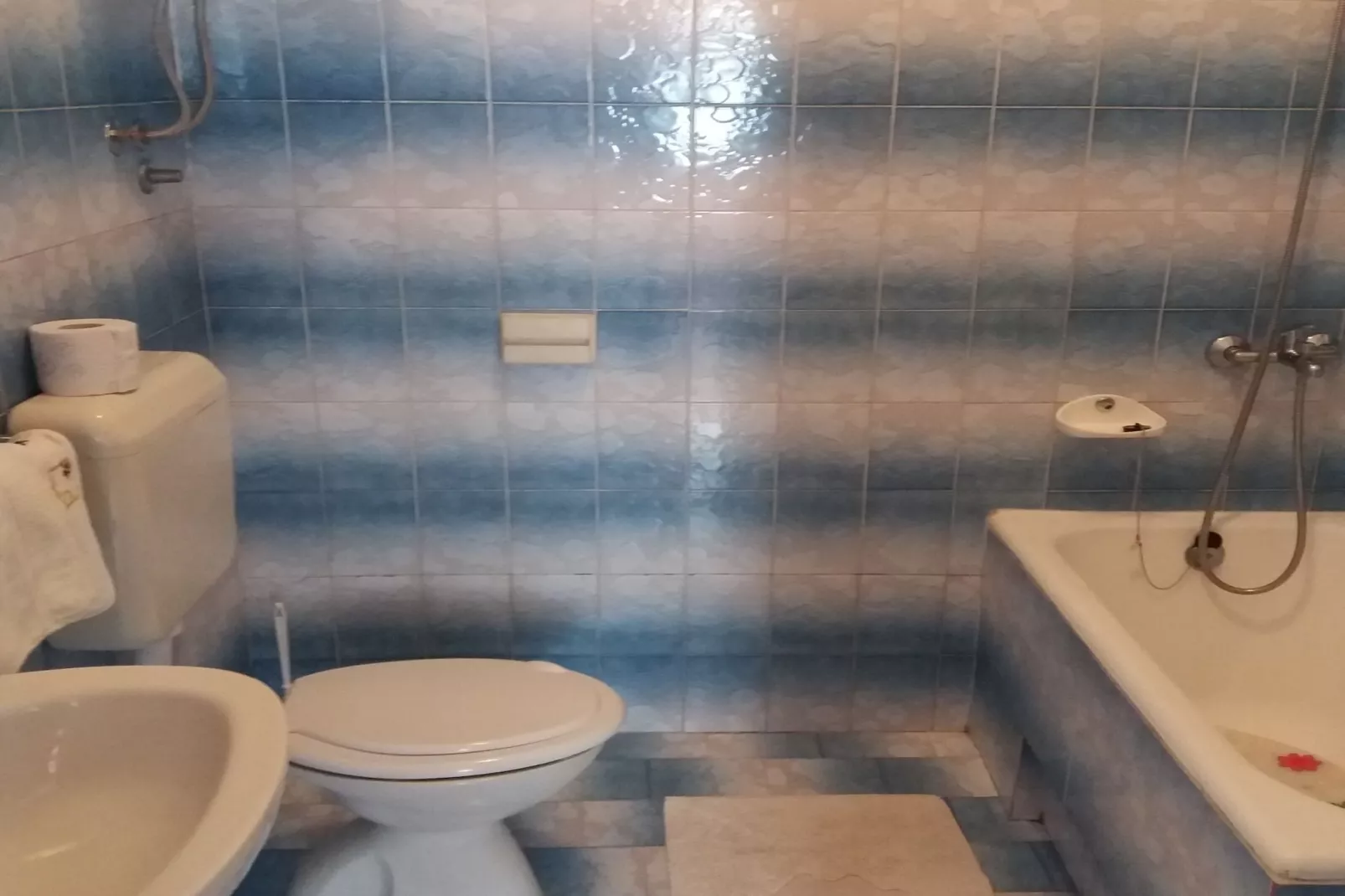 Apartments Lavanda & More - One Bedroom Apartment with Shared Terrace-Badezimmer