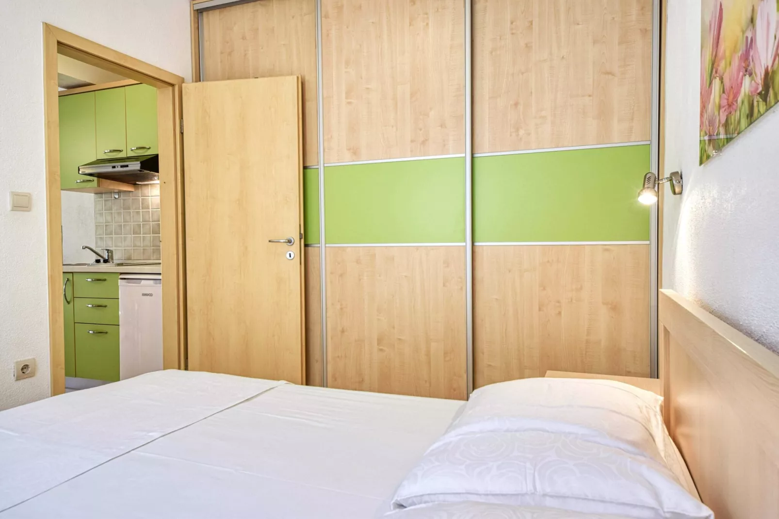 Apartments Gracin - Superior One Bedroom Apartment with Terrace (A2)-Bedroom