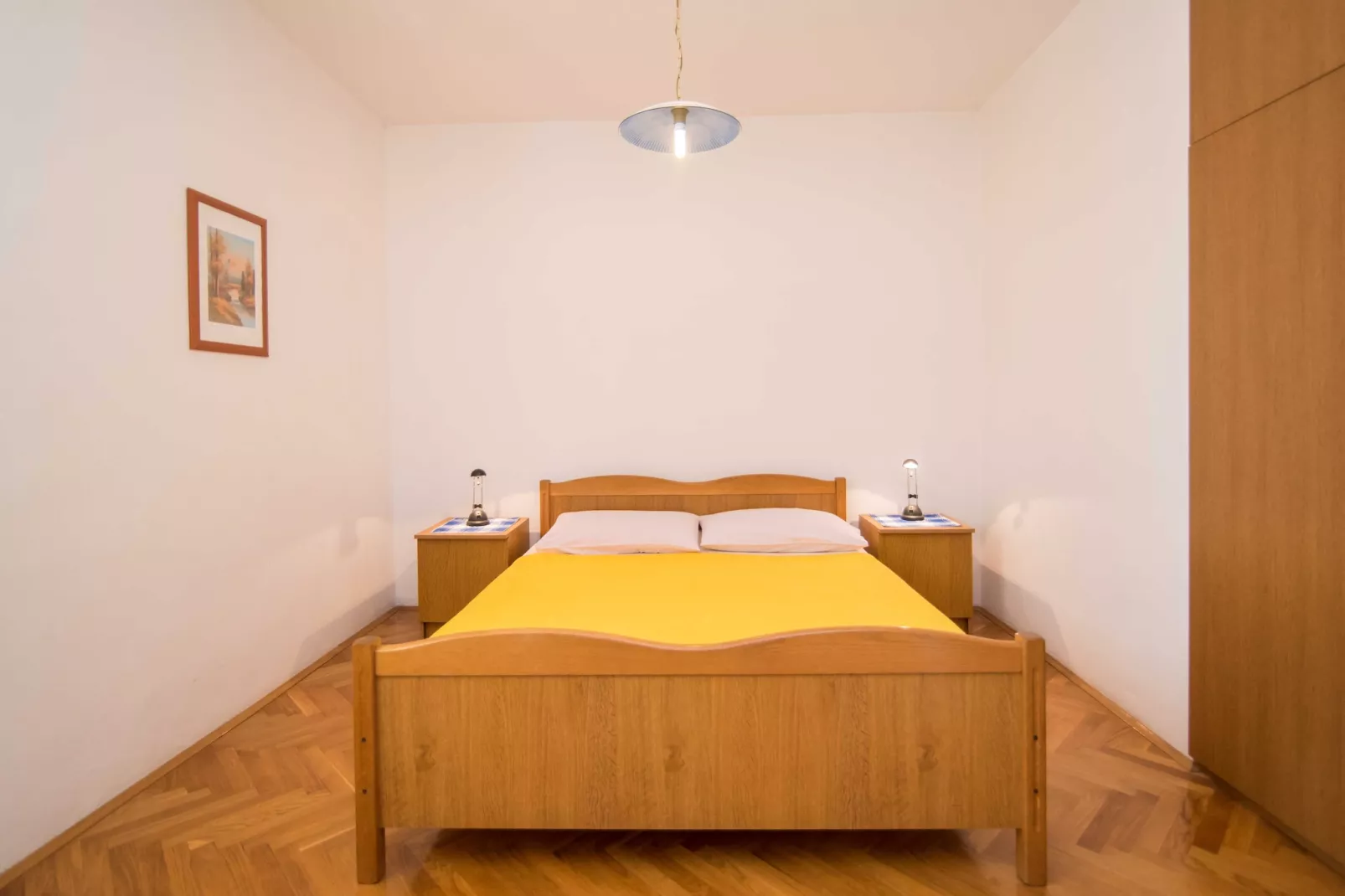 Comfortable Kastel Stafilic Apartment with Balcony - Two Bedroom Apartment with Balcony and Sea View-Schlafzimmer