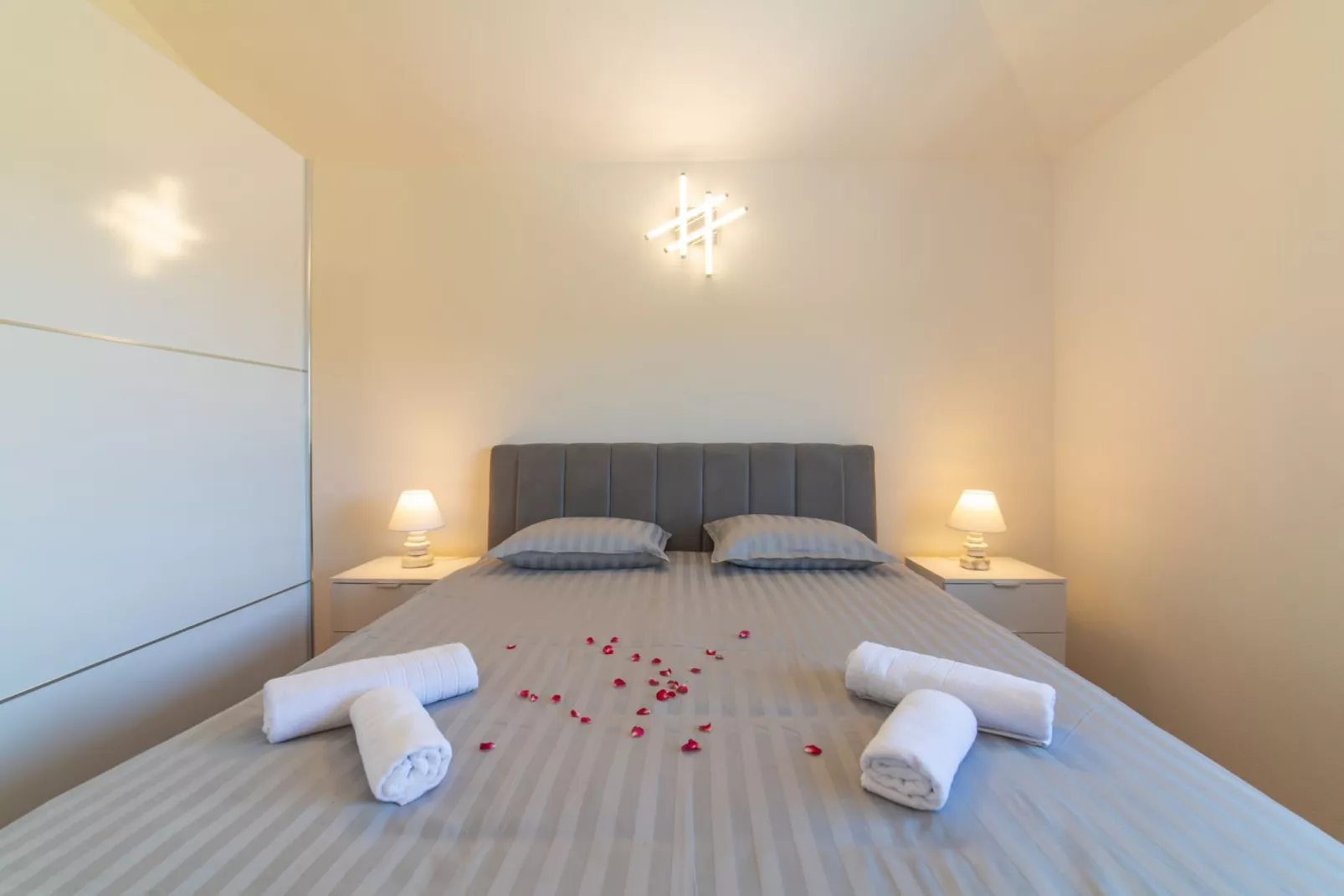 Idyllic Getaway Lovrec Villa with Pool - Five Bedroom Villa with Pool-Bedroom