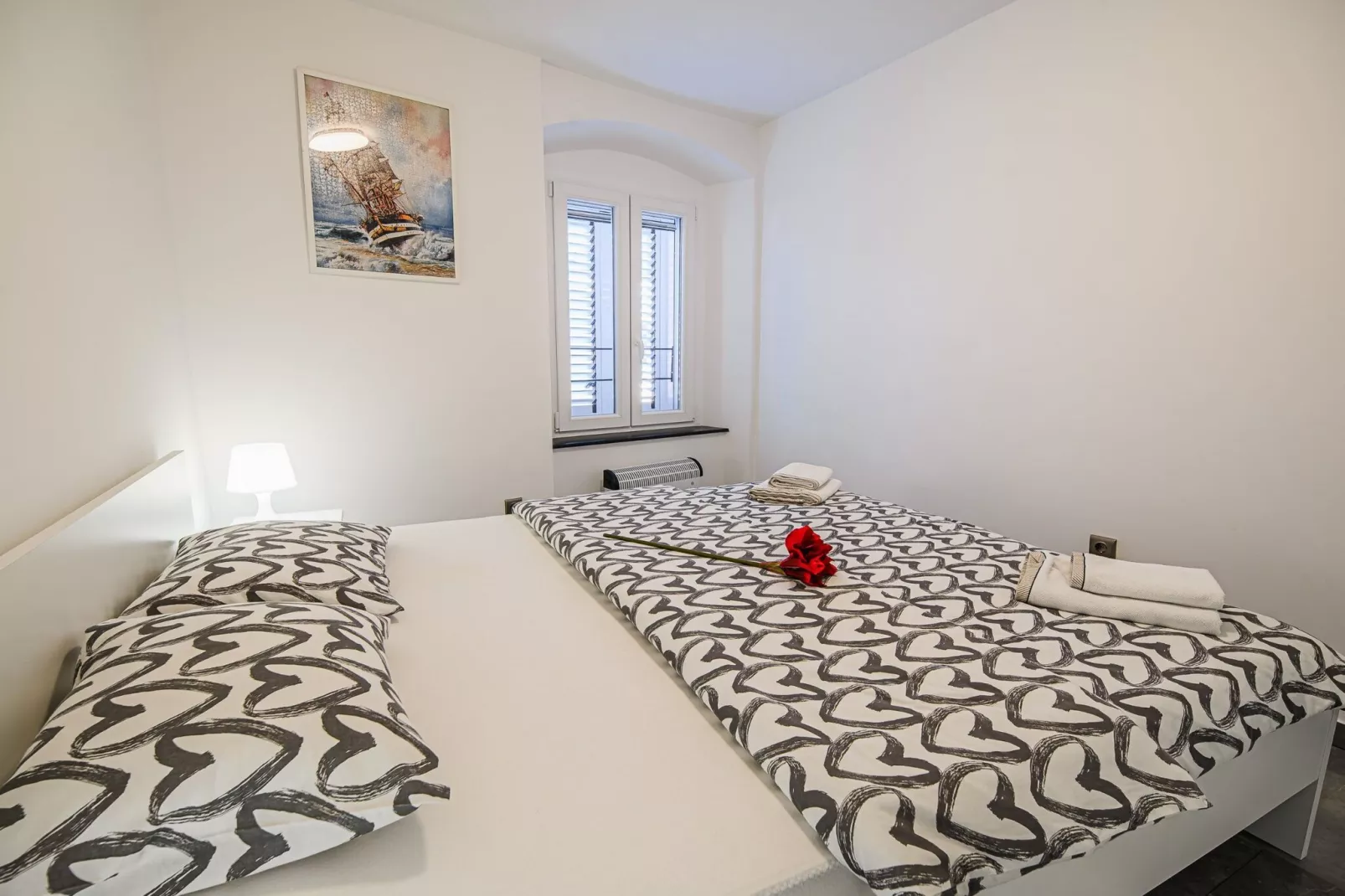 Sleek and Stylish Umag Apartments with Sea View - Two Bedroom Apartment with Balcony