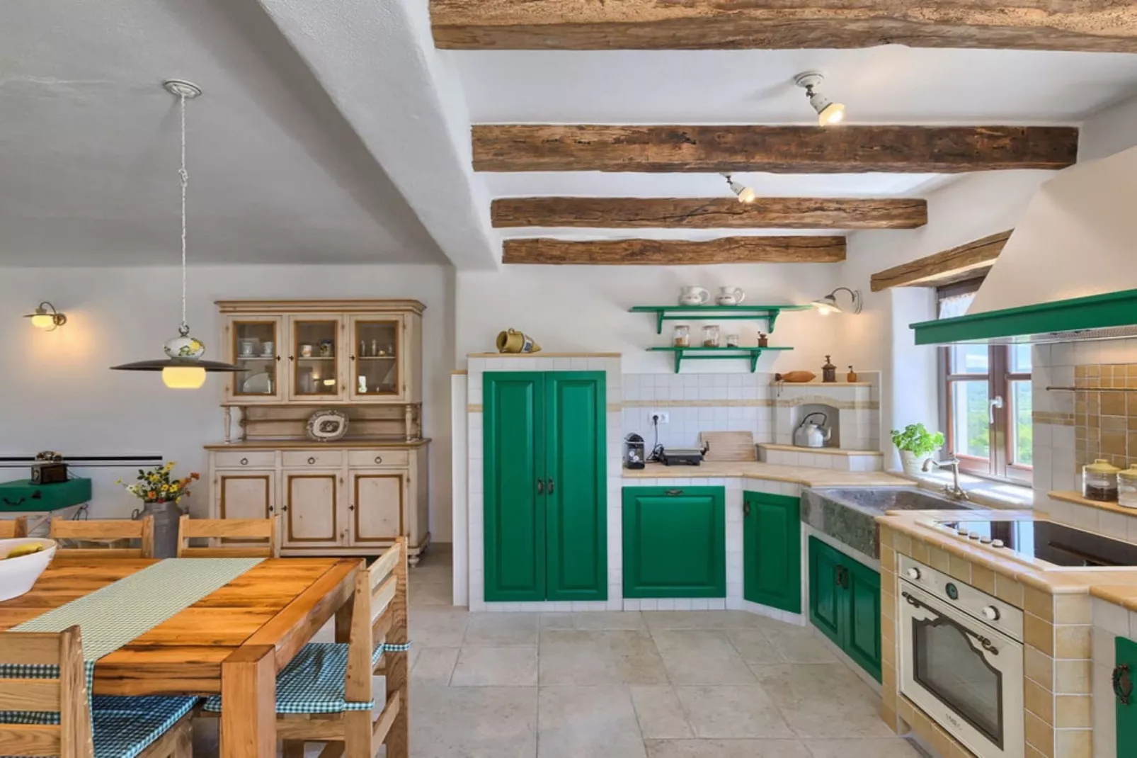 Authentic Villa Banić - Four Bedroom Villa With Pool-Küche