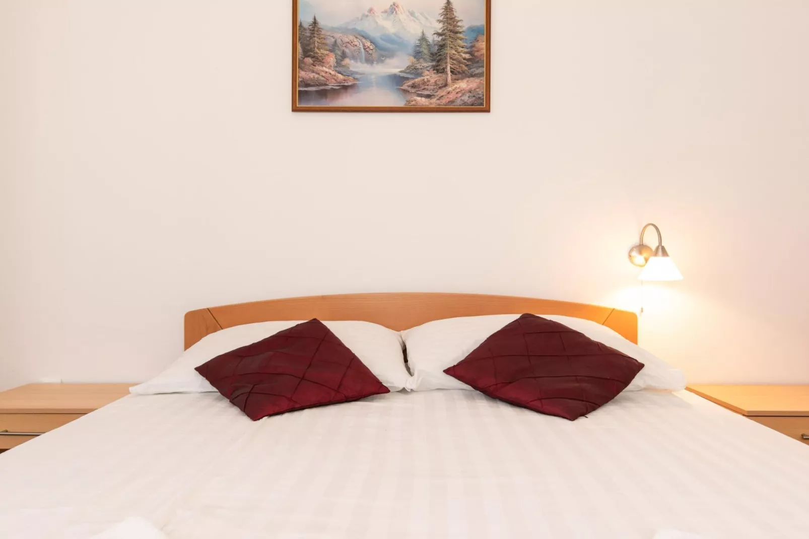 Scenic Elegant Apartments Krk with Balcony and Pool - Classic Two Bedroom Apartment with Balcony and Pool (owner 2)-Schlafzimmer