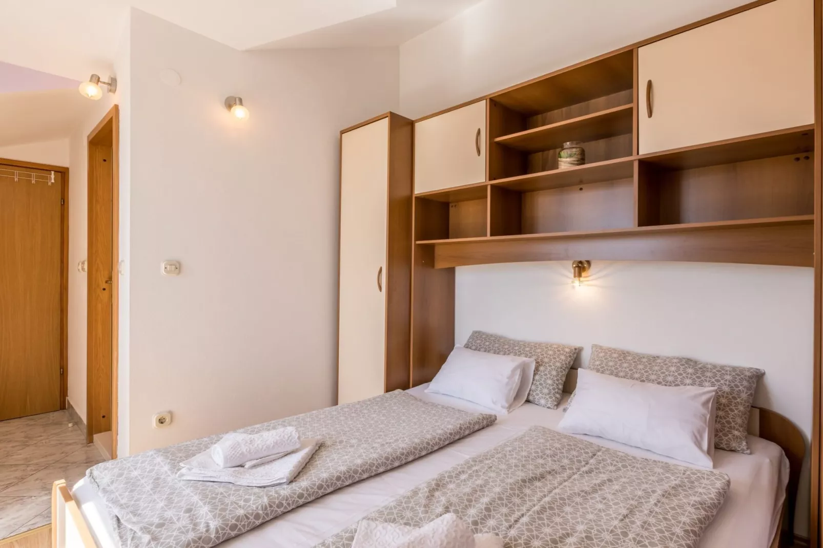 Adriatic Island Sea View Apartments - One Bedroom Apartment with Terrace and Sea View (A3)-Schlafzimmer
