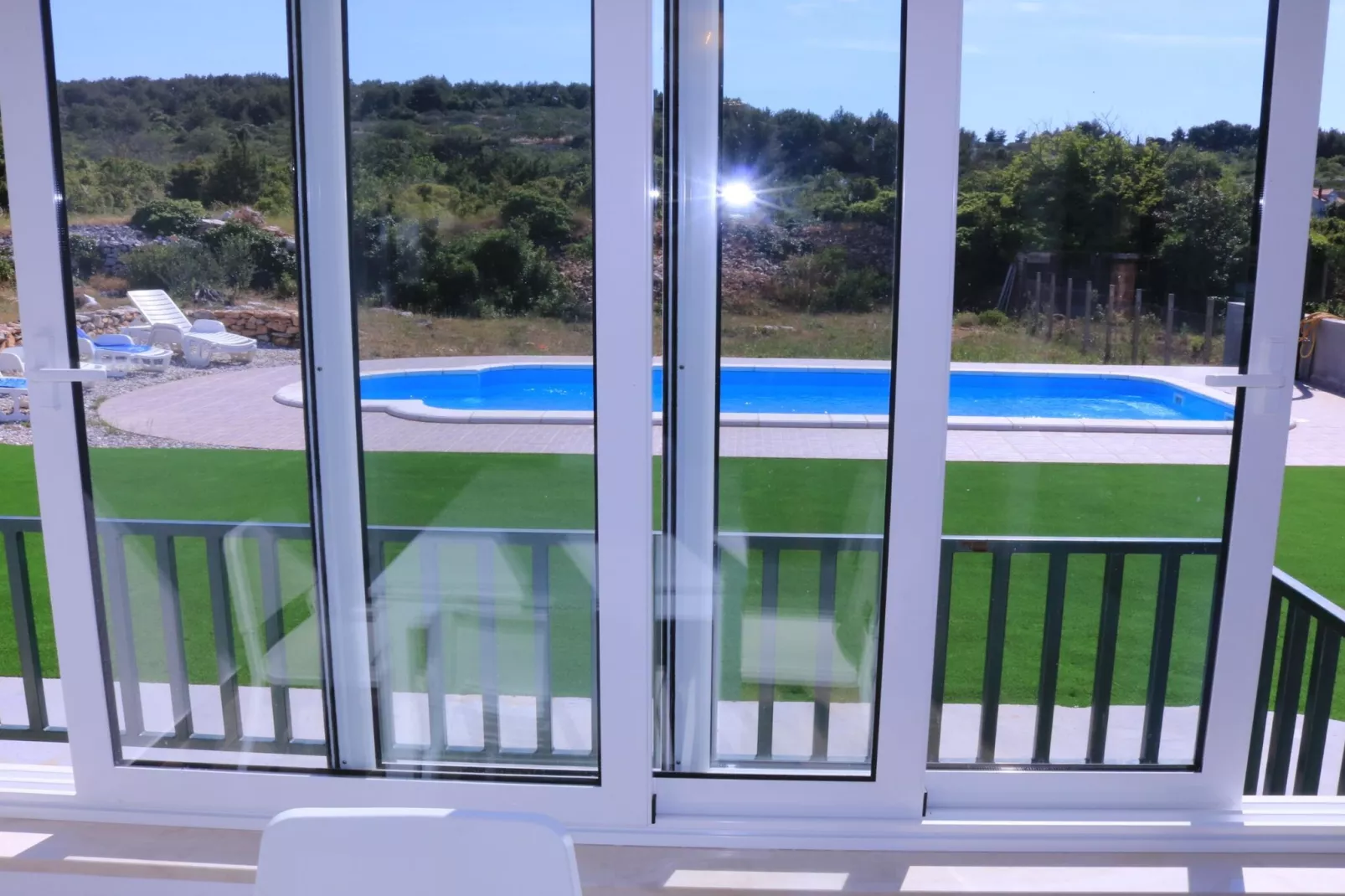 Nane Garden house with heated pool-Terrace balcony