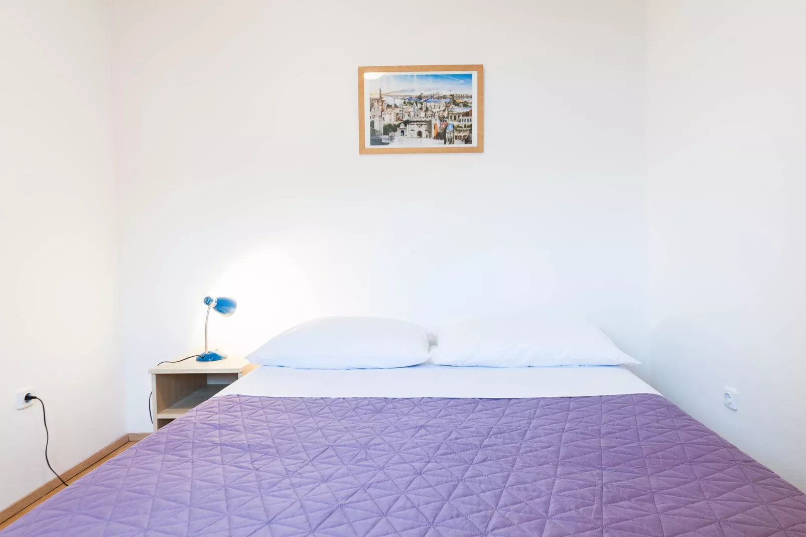 Cozy Apartments in Zadar with Sea and Mountain Views - One Bedroom Apartment with Balcony (owner 1)-Bedroom