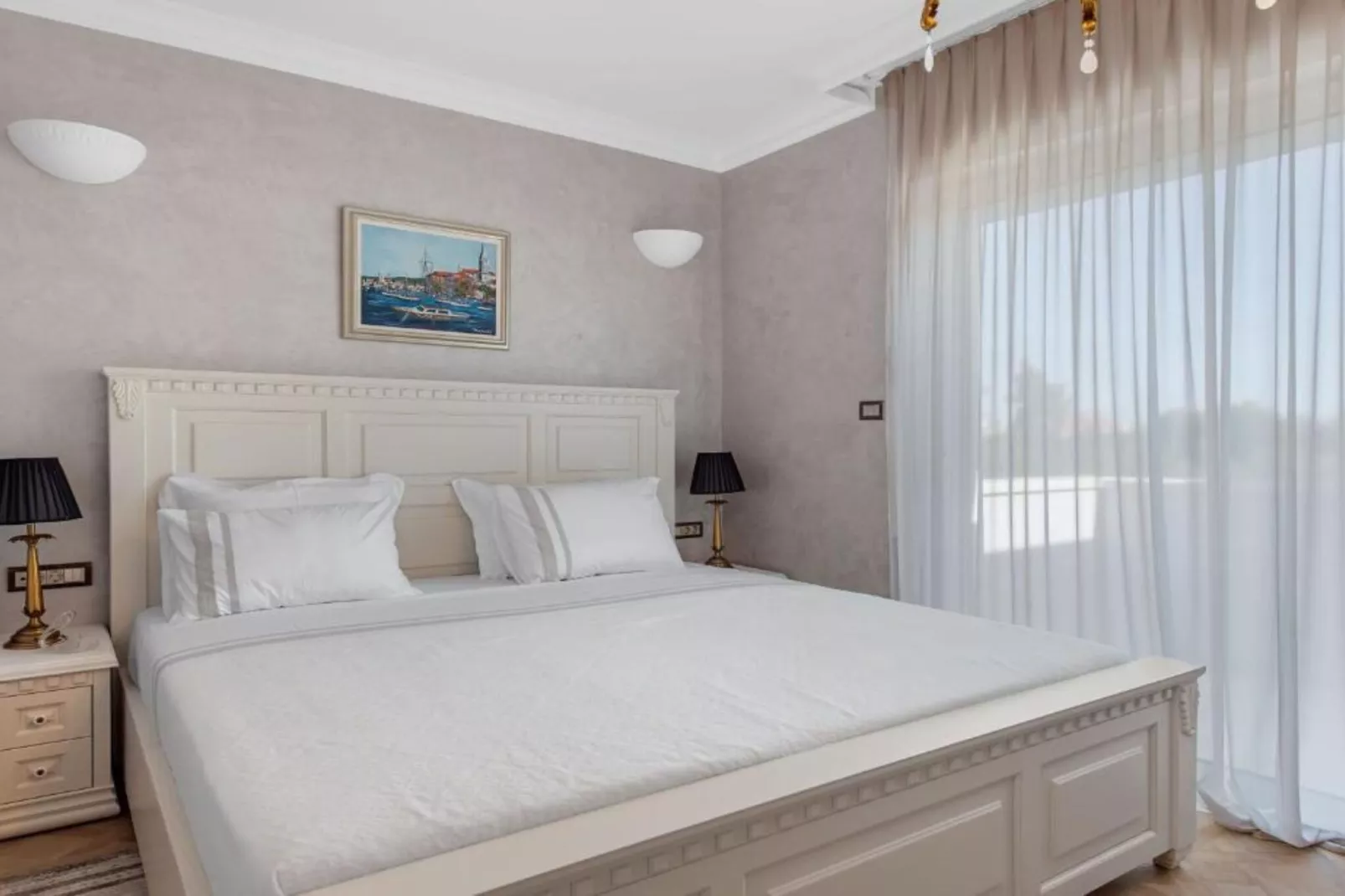 Villa Carolus in Vodice - Five Bedroom Villa with Terrace and Swimming pool-Schlafzimmer