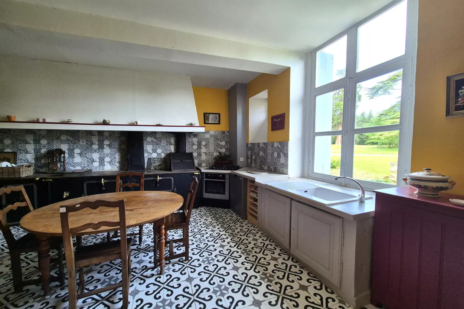 Appartement au Château de Baclair-Kitchen