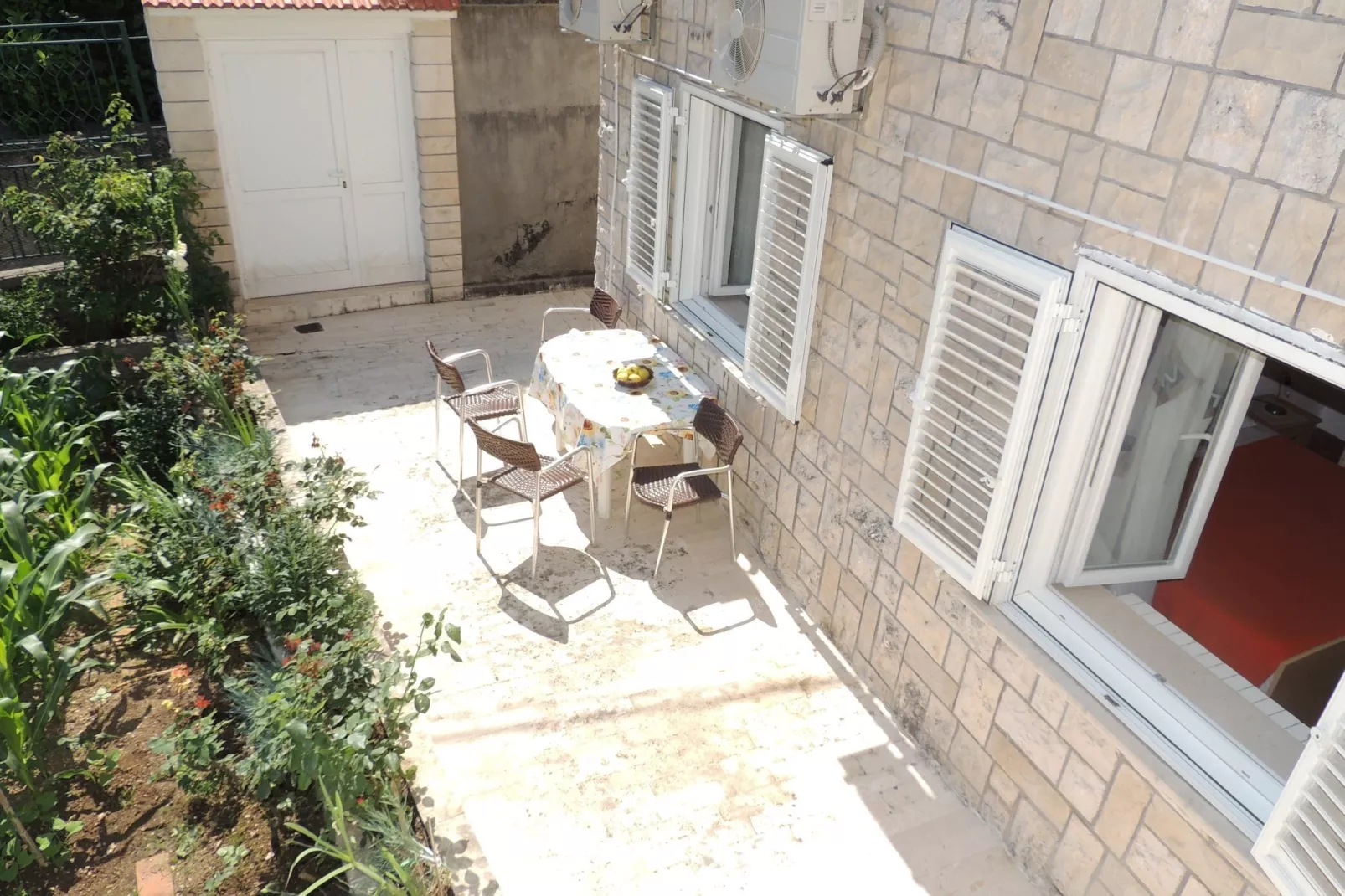 Apartments Majkovica- Twin Room with Private External Bathroom- (A)-Outdoor