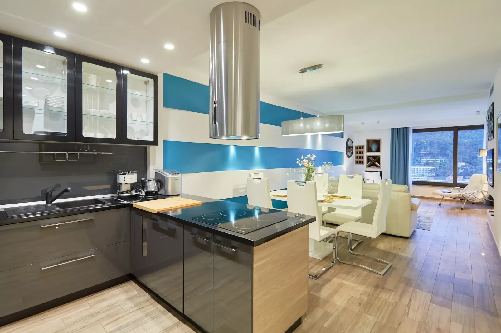 Dubrovnik Deluxe Blue Bayou - Luxury Two Bedroom Apartment with Sea view (Ex. Deluxe Lily)-Kitchen