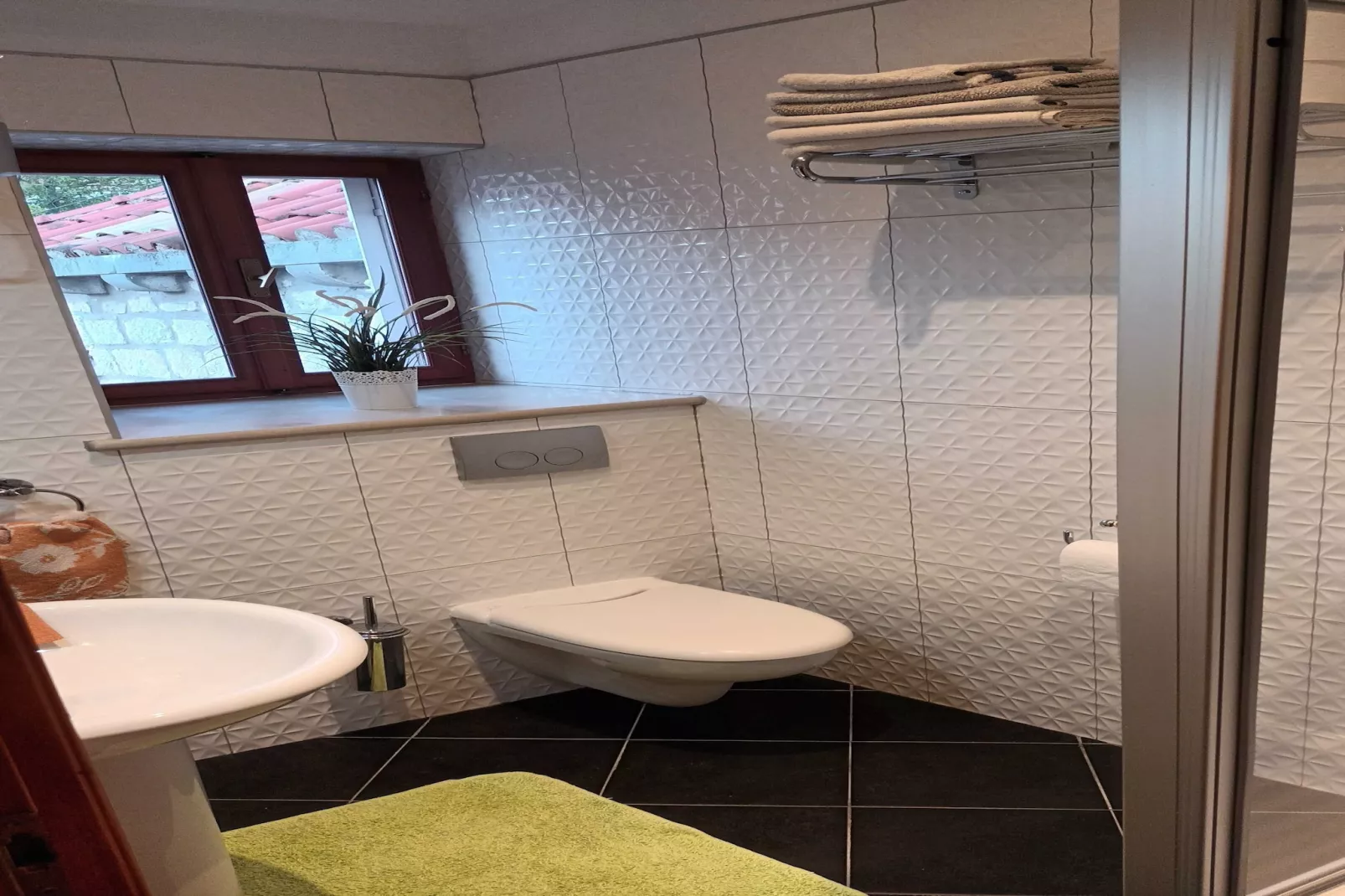 Rooms Lovrijenac -Twin or Double Room (2)-Badezimmer