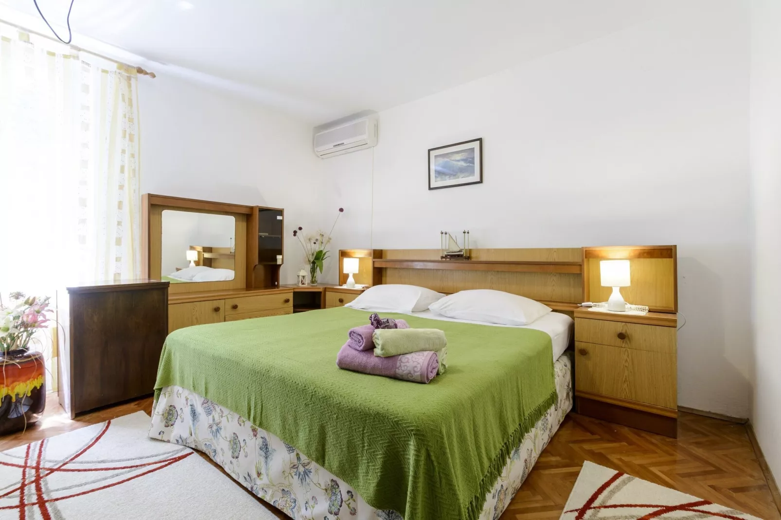 Oreb Dream Apartments - Three Bedroom Apartment with Terrace and Sea View (Apartment 6)-Bedroom