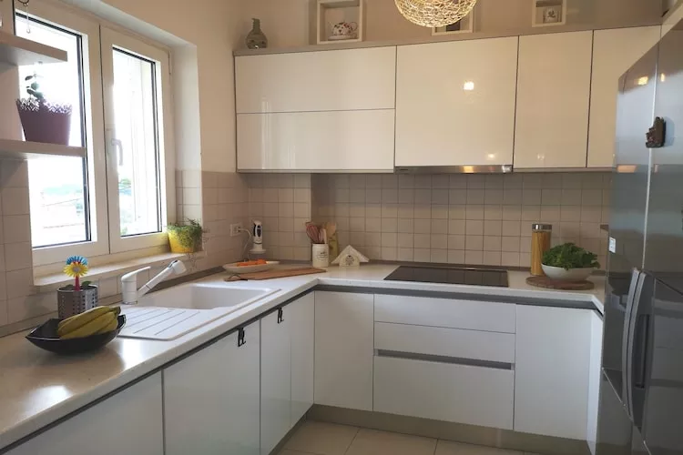 Apartment Blue Infinity 3 LeMi - Two Bedroom Apartment with Balcony and Sea view-Cuisine