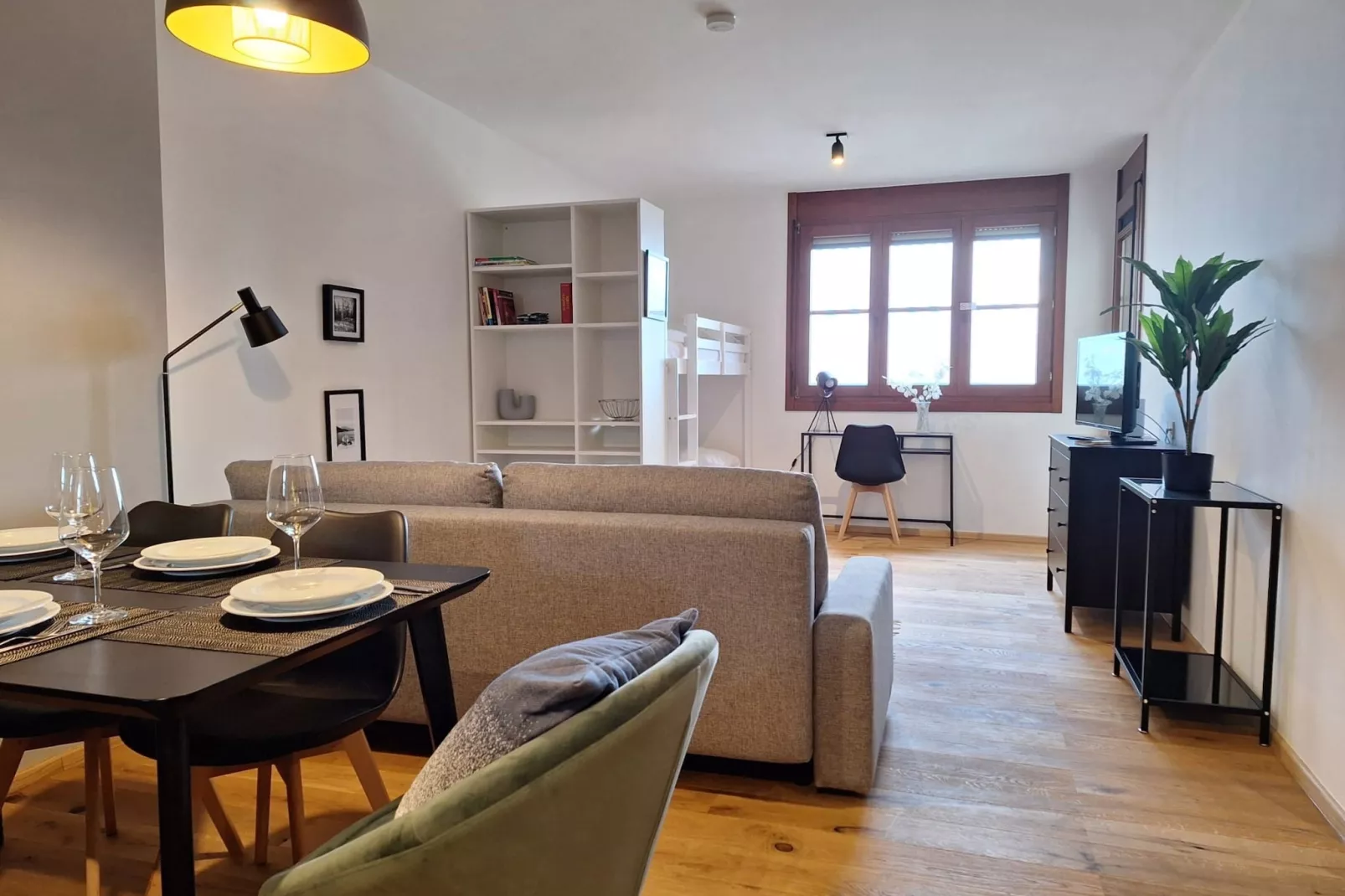 Apartment Alpenblick-Living room