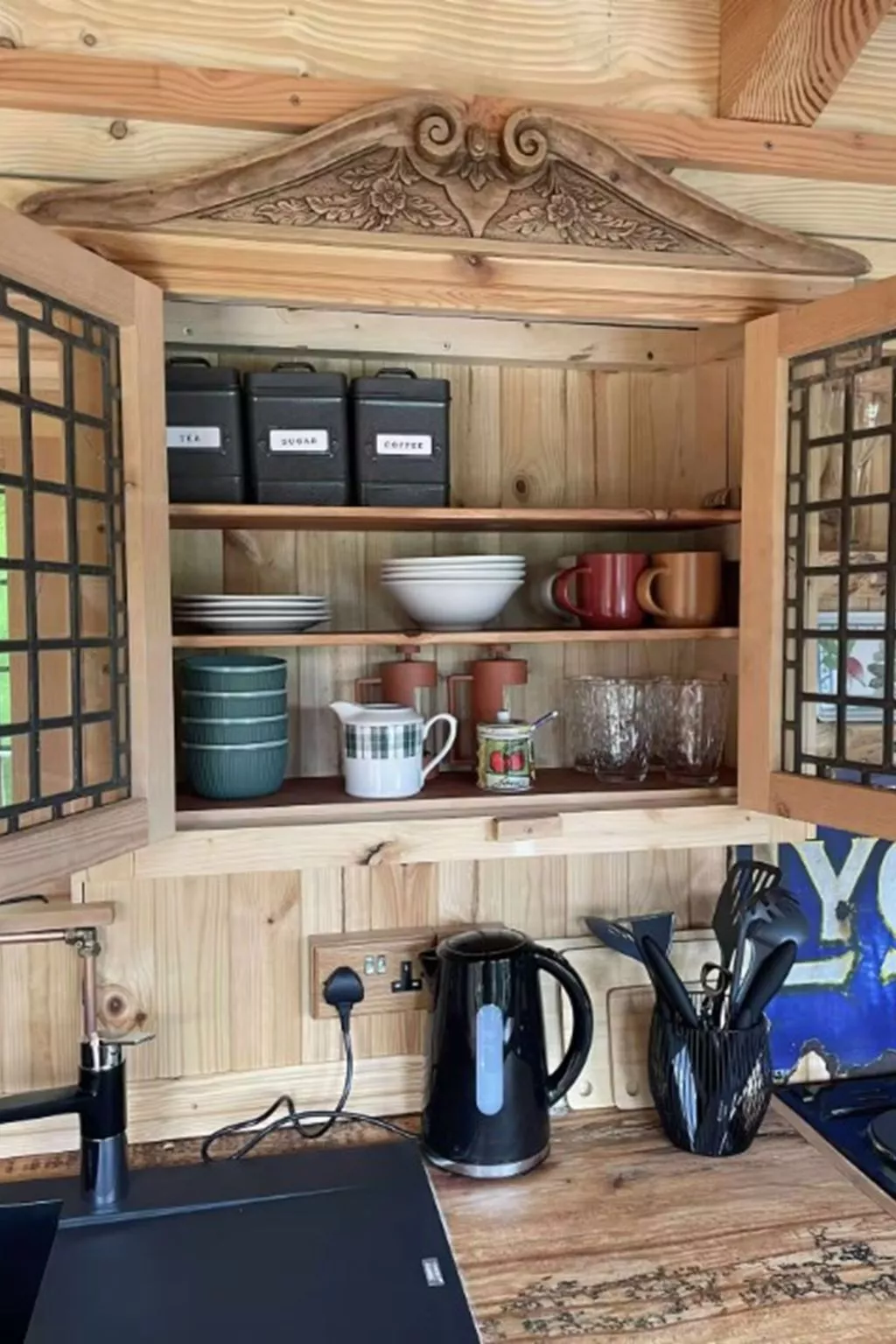 Shepherds Hut-Inside