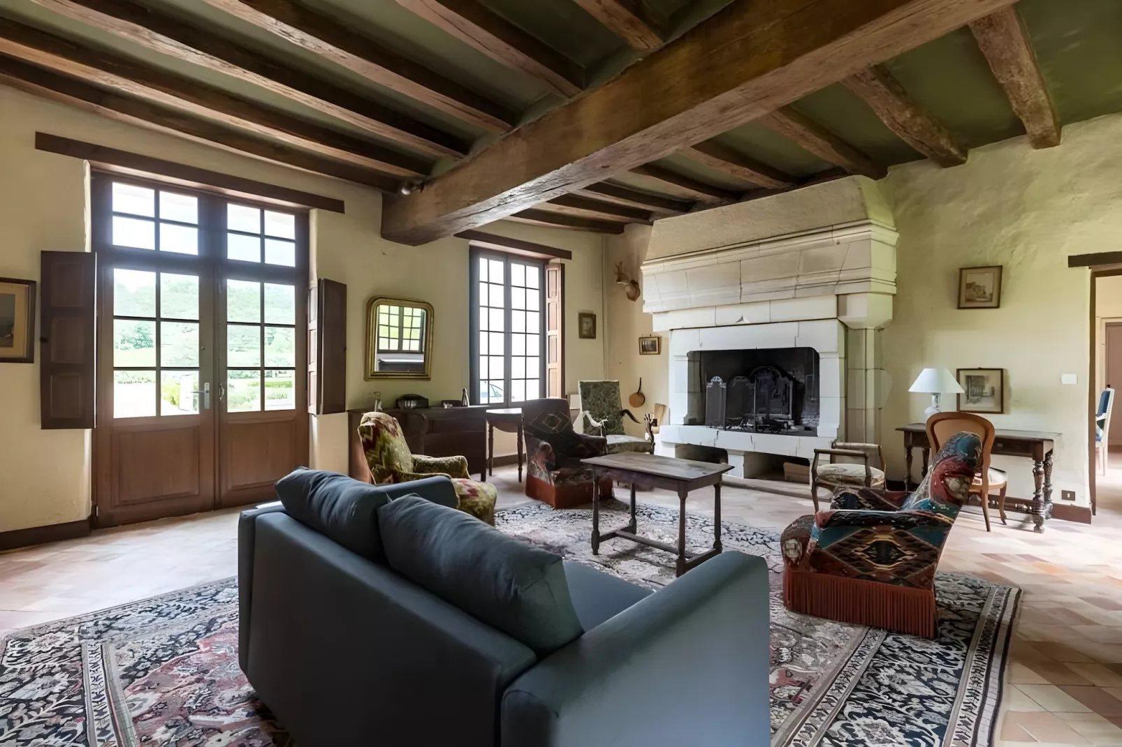 Domaine de l'Aubonnière - 14p - Rêve au Mans-Living room