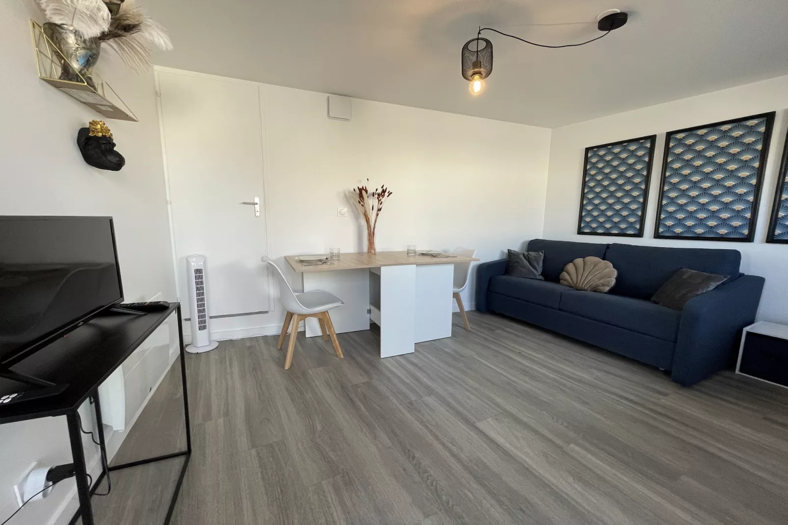 Le Ruby - Centre - Wifi - 2p - Rêve au Mans-Living room