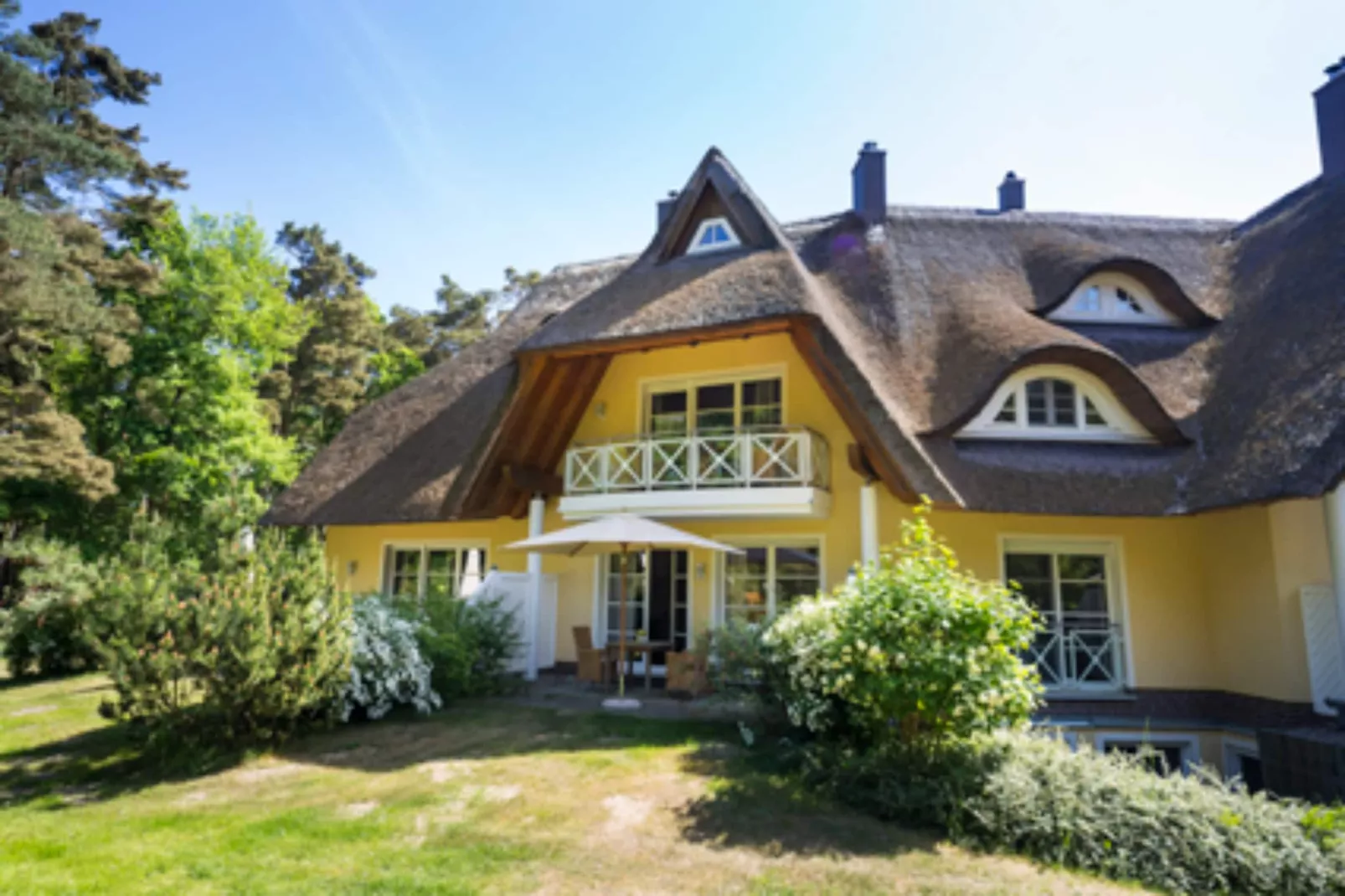 Haus Sonne - Maisonette Fewo - Strandhotel Fischland-Extérieur été