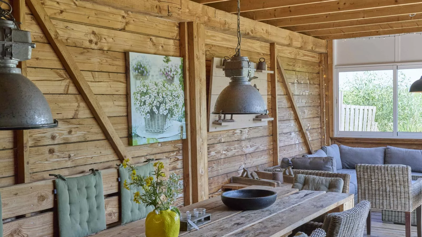 Poldergeluk-Terrasse / balcon