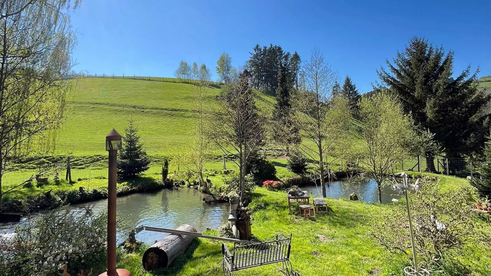 Am Damwildgehege I-Jardins en été