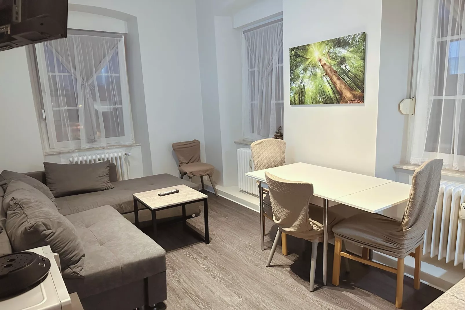 PH2 Apartment mit 2 Schlafzimmern Pellinger-Hof-Living room