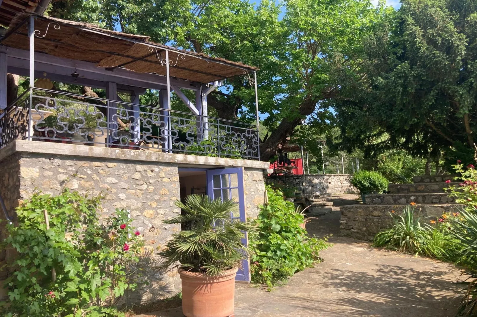 La Bergerie-Außenbereich Sommer