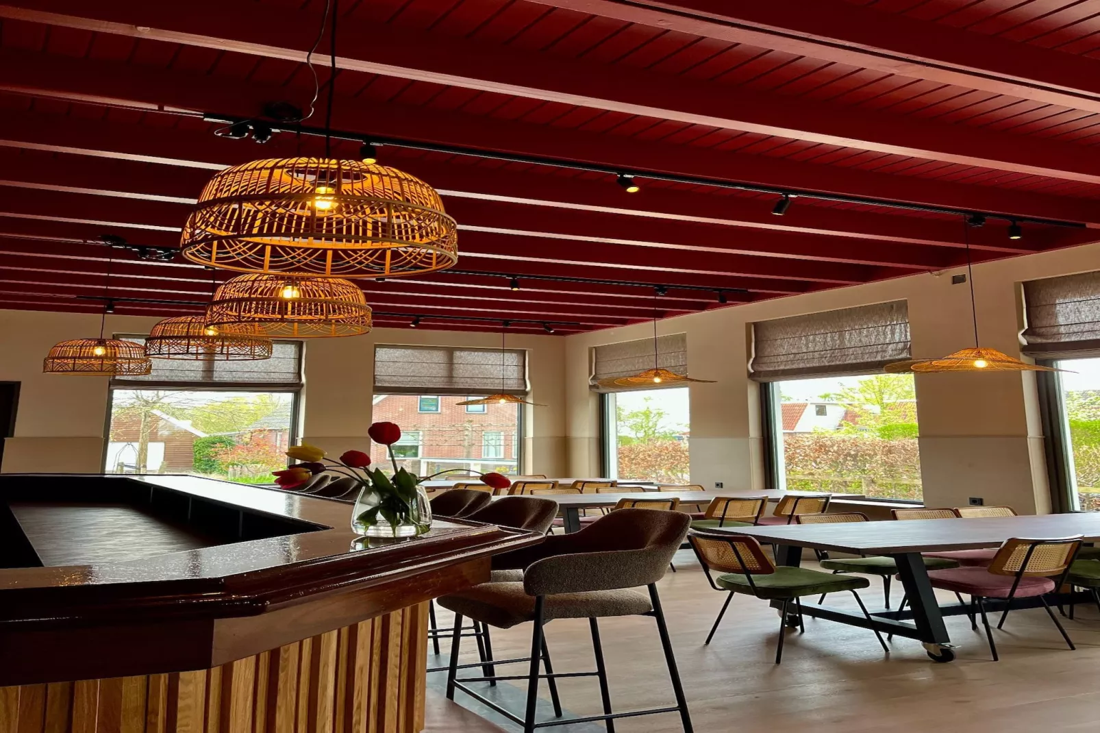 Groepsaccommodatie met 10 luxe tweepersoons kamers-Dining room