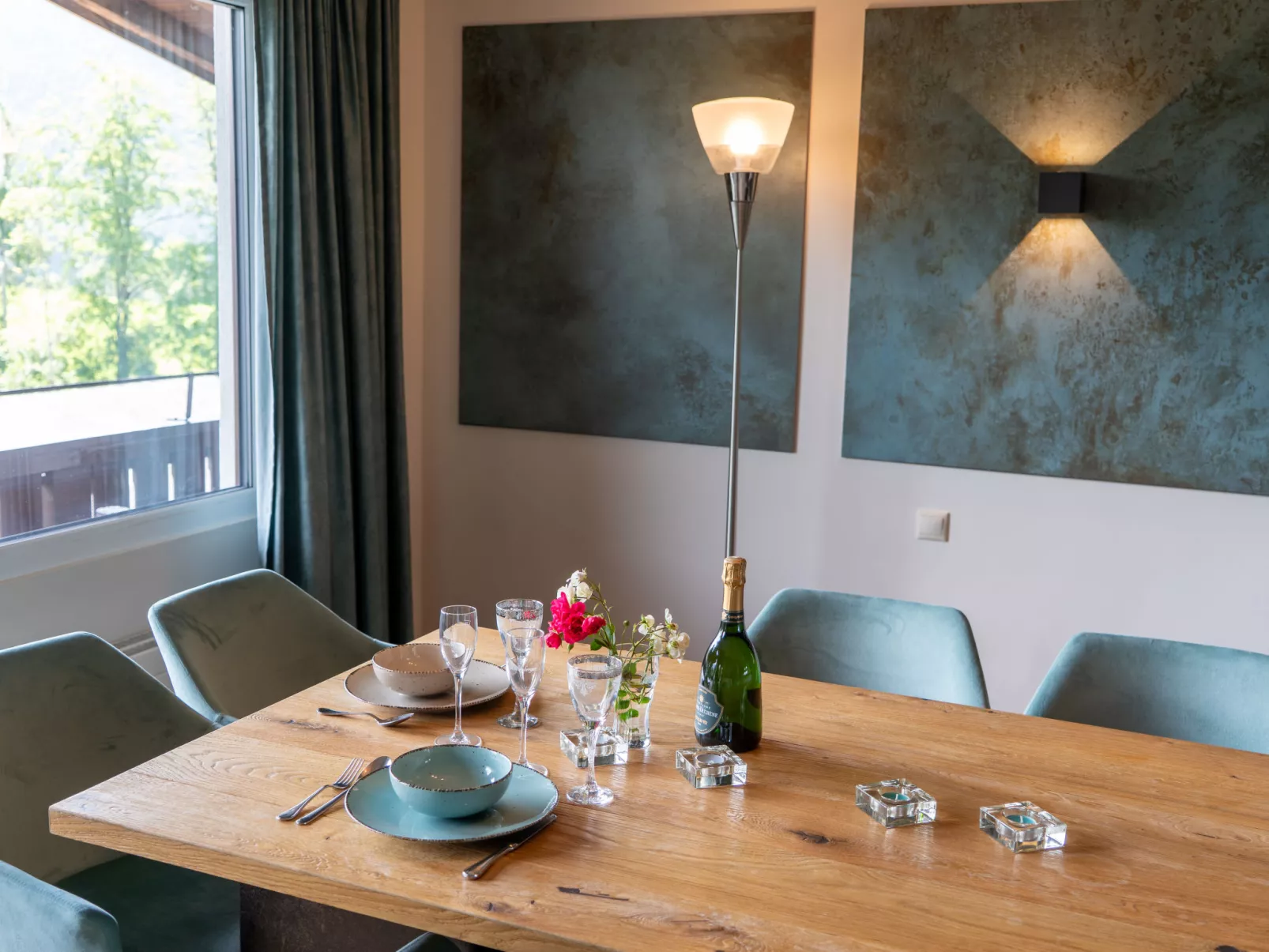 Penthouse Deluxe mit Galerie-Dedans